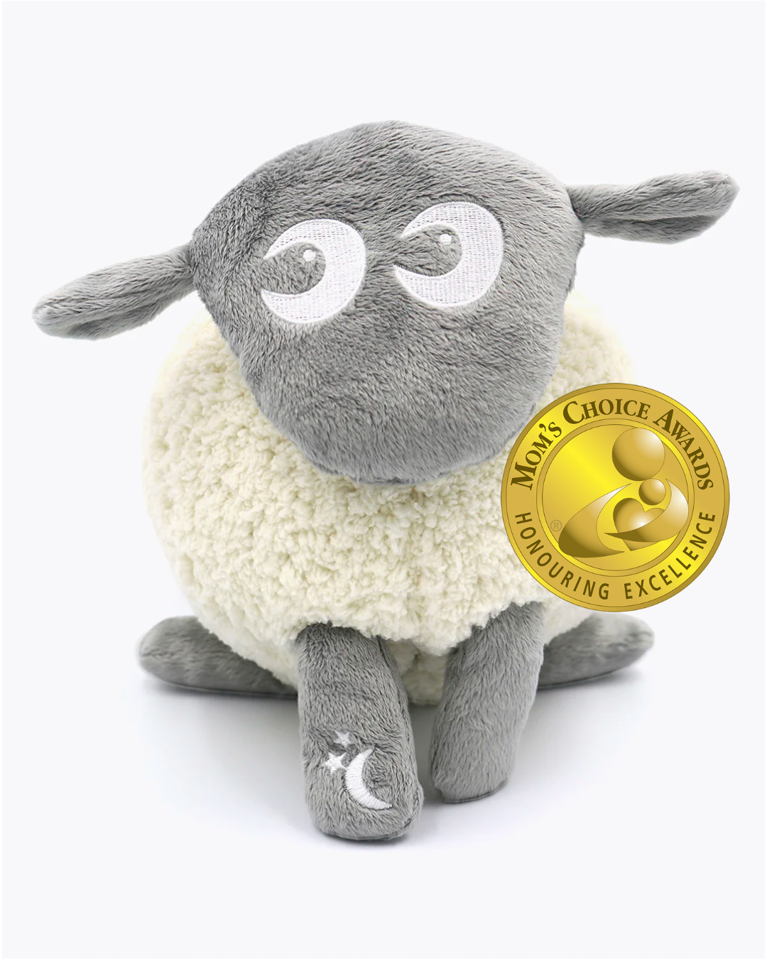 ewan Deluxe | baby shushing sleep sheep | gray