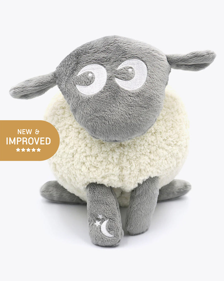 ewan Deluxe | baby shushing sleep sheep | gray