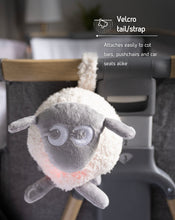 Load image into Gallery viewer, ewan Deluxe | baby shushing sleep sheep | grey
